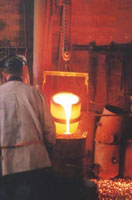 Bronze Pour