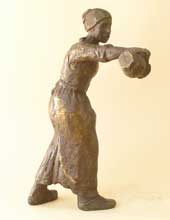Woman Making Lye